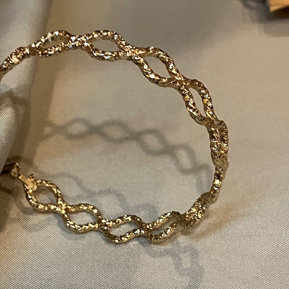 Gold Hoop Earrings - Picture 6 of 10